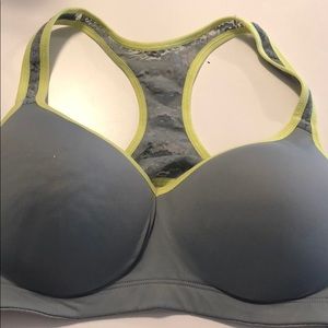 PINK padded yoga/sports bra